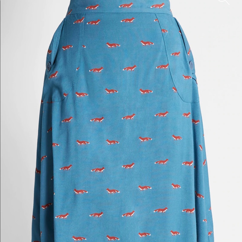 Fox Skirt from ModCloth Has Pockets